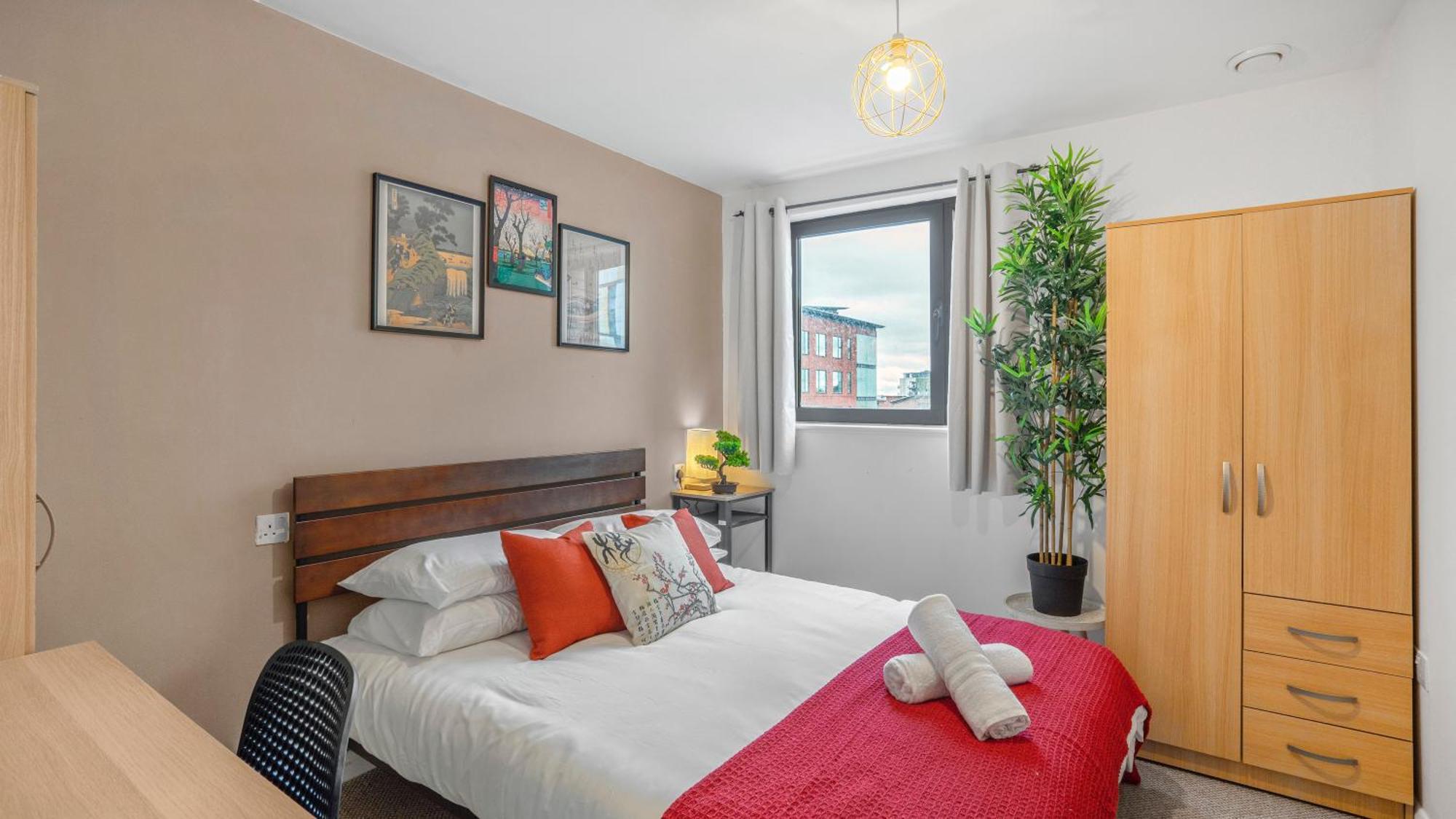 Japanese Suite 2Bed 2Bath, Free Park, Netfix, 75 Inch Tv, Games - City Centre- Maihom Birmingam Exterior foto